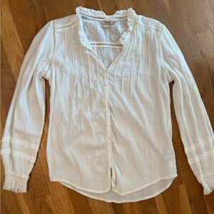 White Faherty Blouse